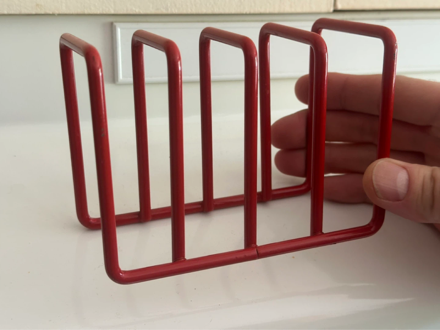 Mid Century Kitchen Roll/cup  Organizer post mod napkin holder - photo 4