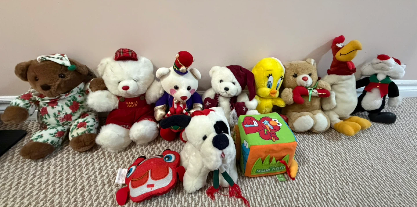 Assorted Plush Toys