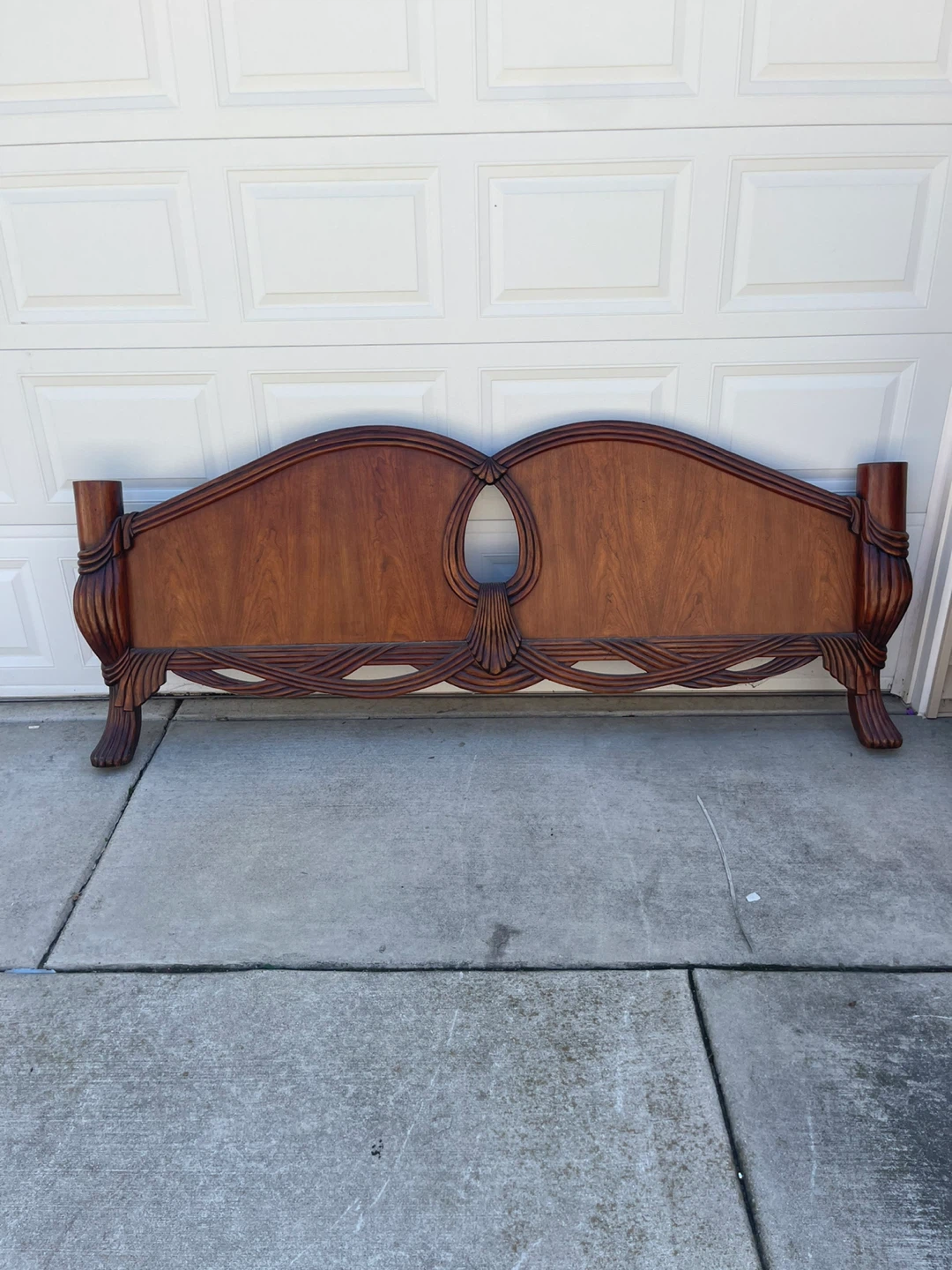 Solid  Wood Headboard and Bed Frame Pieces - photo 5
