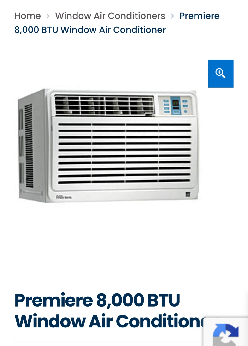 8000 BTU Danby Premiere Air Conditioner - photo 2