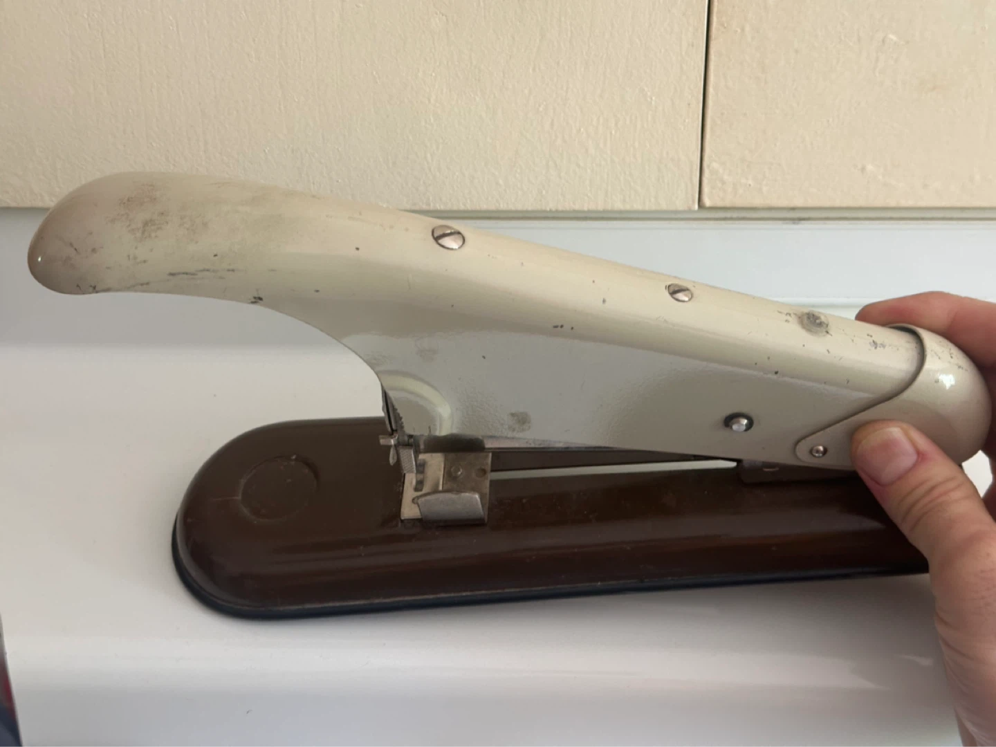 Vintage APSCO STAPLER A3 MODEL C Made in Sweden, Heavy Duty