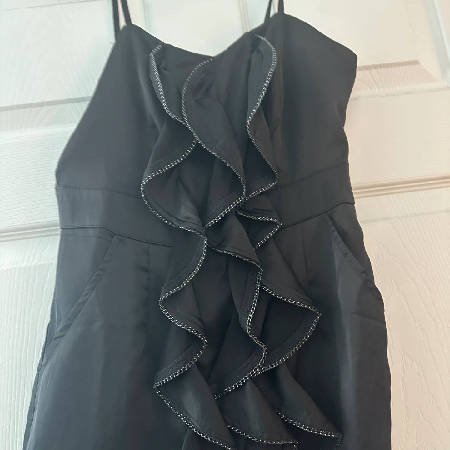 Black Ruffled Dress - photo 2
