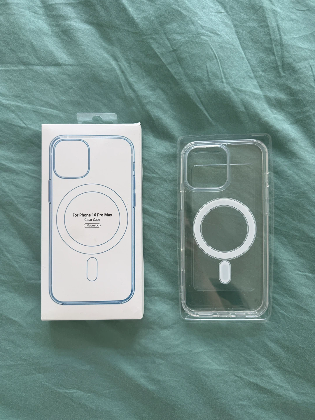 Clear Magnetic Phone Case for iPhone 16 Pro Max (NEW)