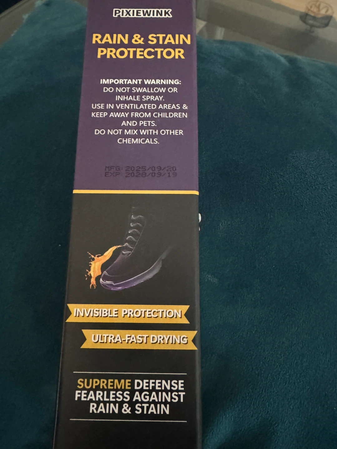 Pixiewink Rain & Stain Protector Spray 6.76oz - photo 3