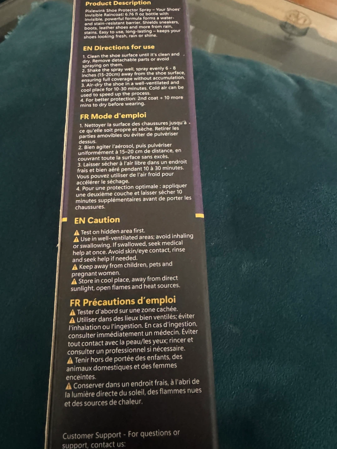 Pixiewink Rain & Stain Protector Spray 6.76oz - photo 5