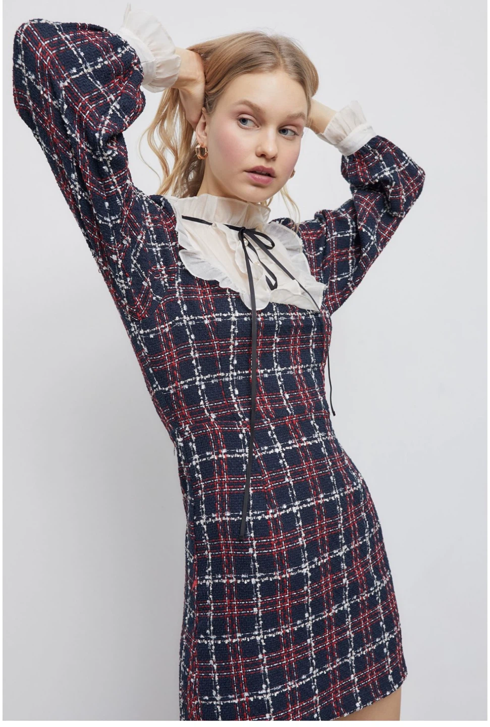 Sister Jane Peggy Tweed Mini Dress - S - photo 5