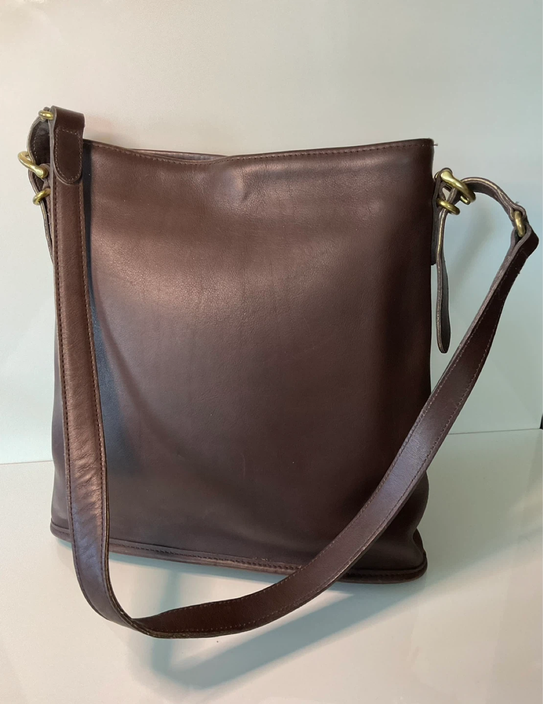 Vintage Coach Equestrian Leather Bag - style 9806 - photo 2