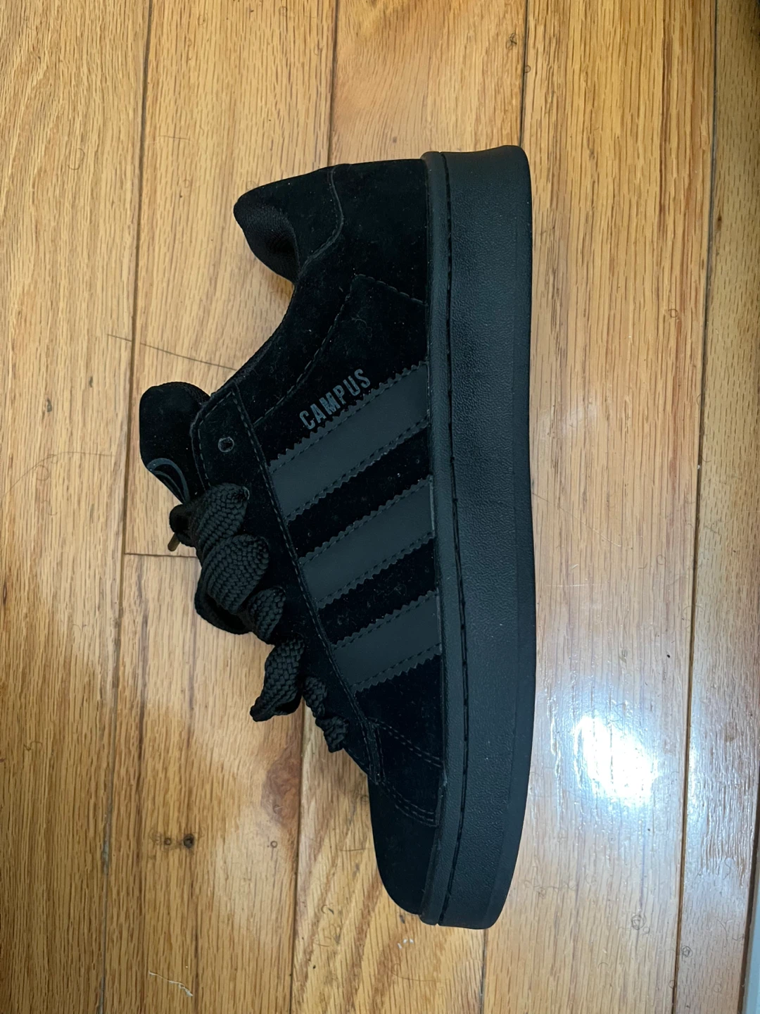Adidas Campus Black Suede Skate Shoes