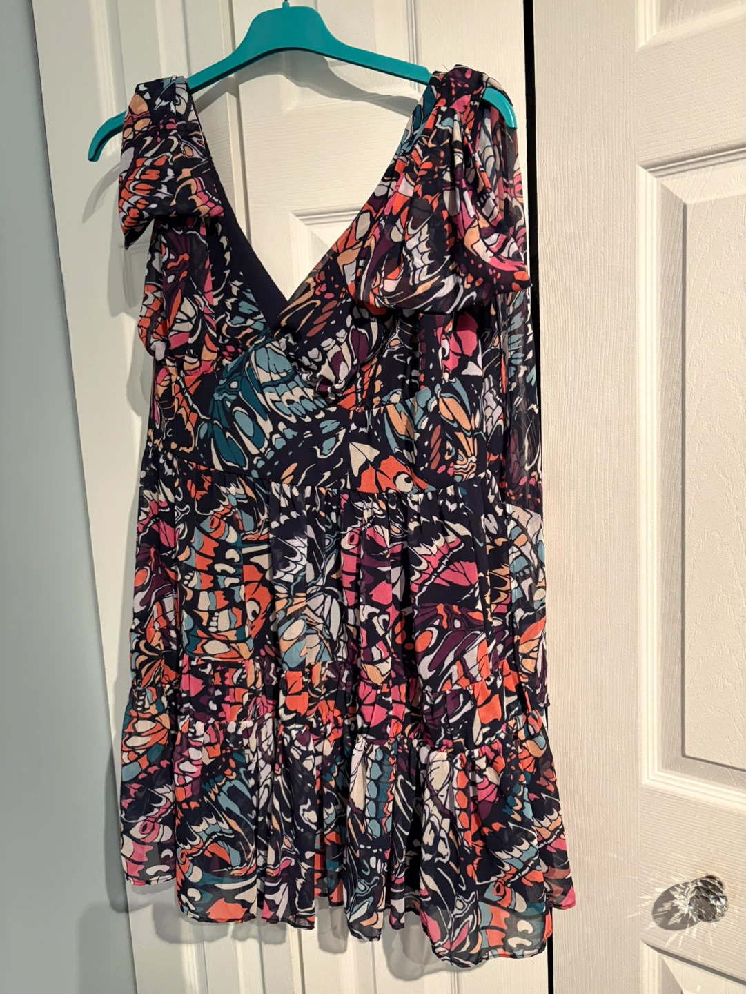 Women's Butterfly Print Dress