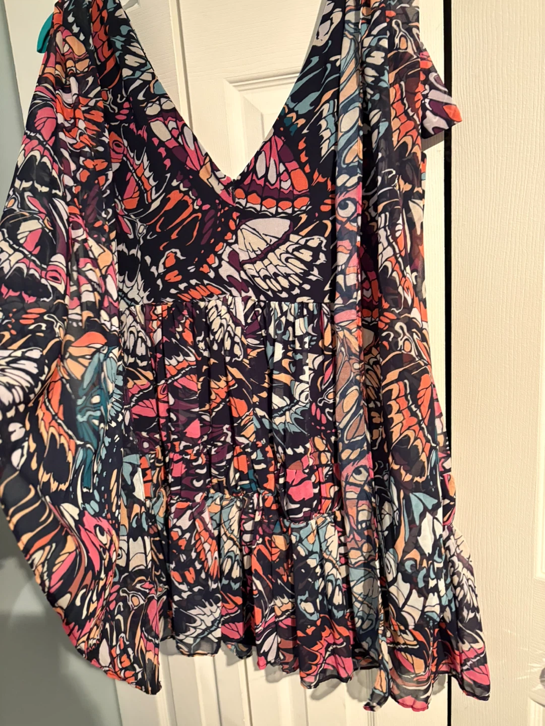Women's Butterfly Print Dress - photo 2
