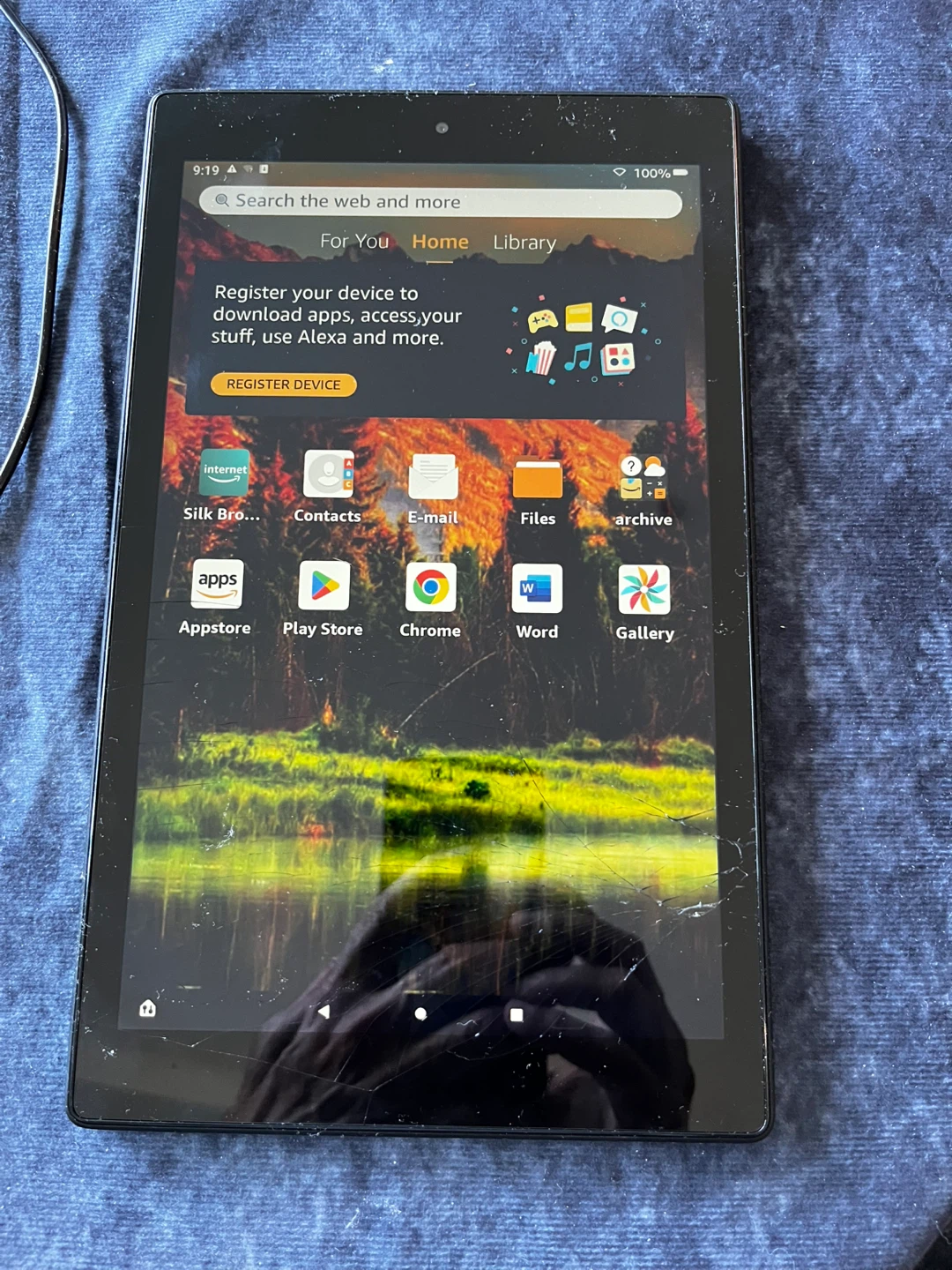 Working condition Amazon Fire Tablet