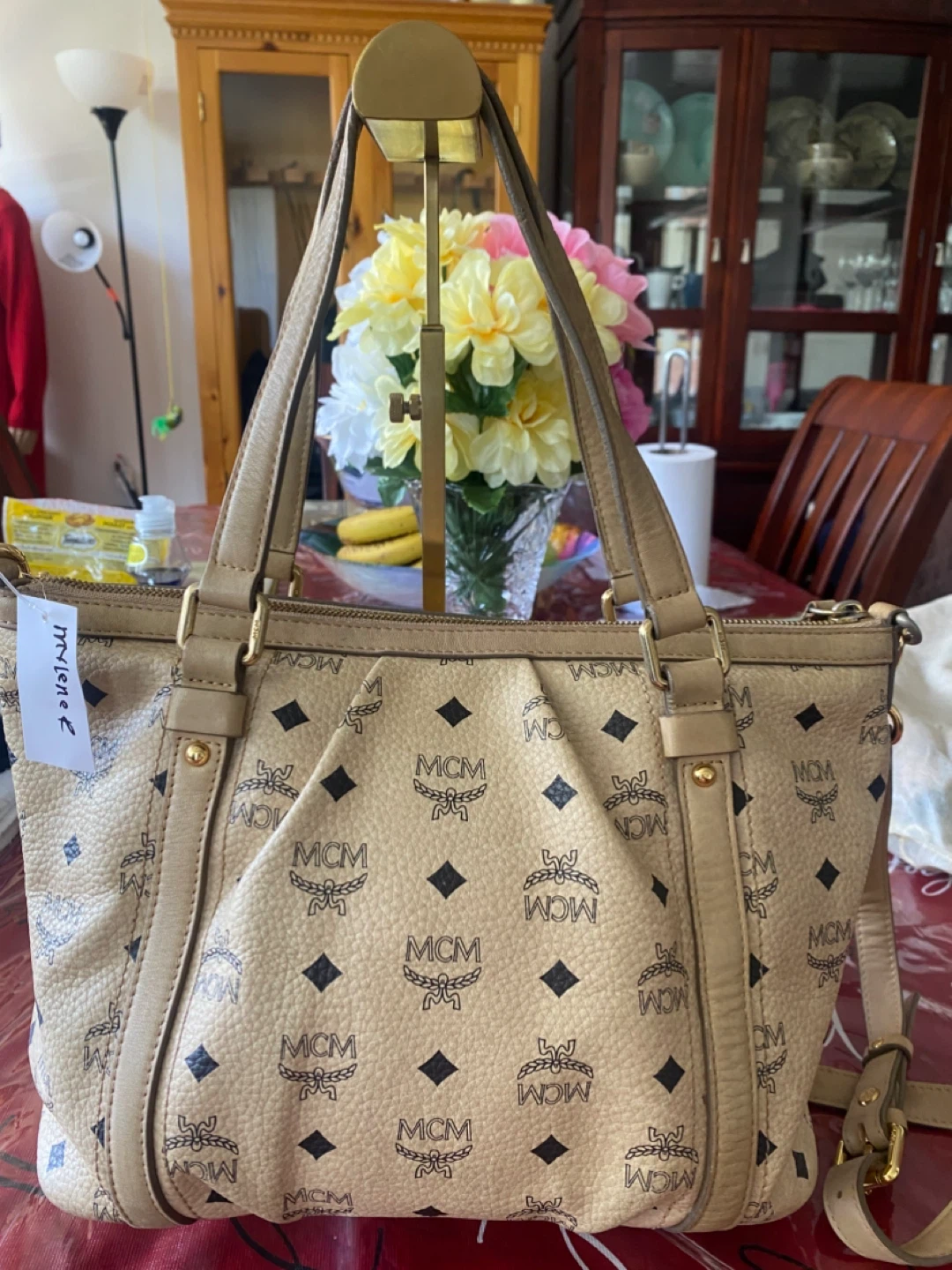 MCM Visetos Tote Bag - photo 3