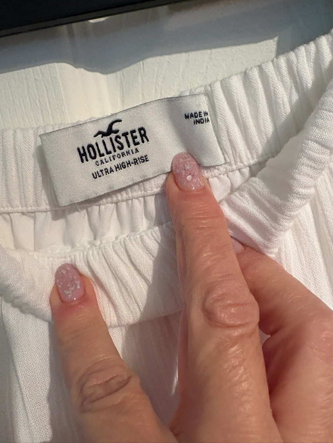 Hollister White Tiered Maxi Skirt - photo 2