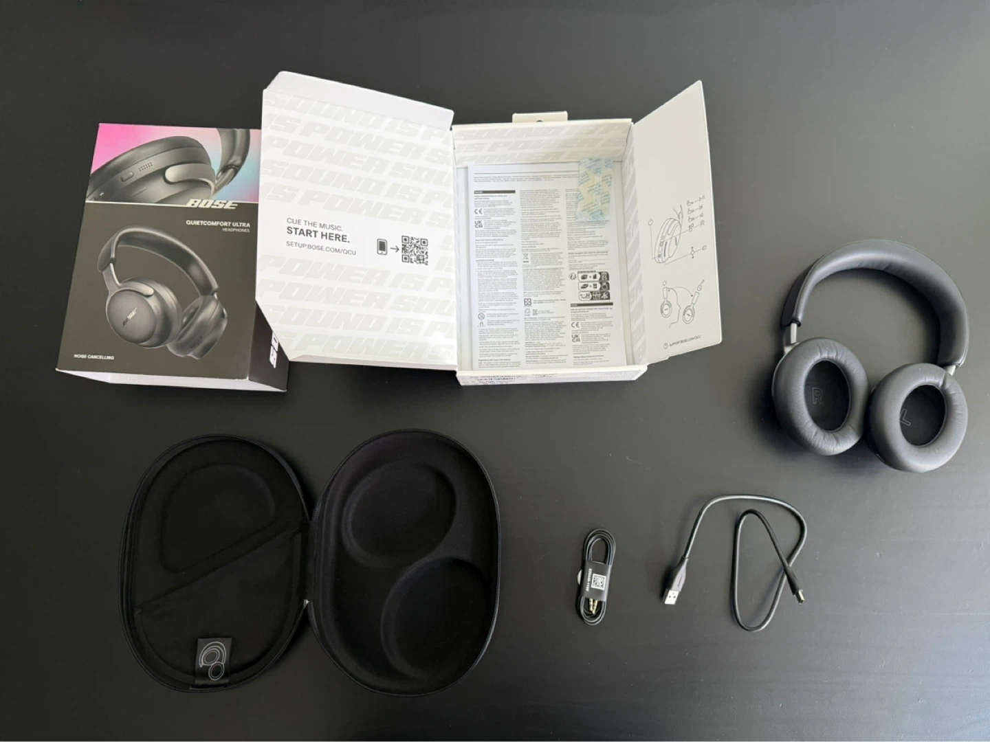 Bose QC Ultra Headphones (1st Gen) – Black – Like New in Box - photo 3