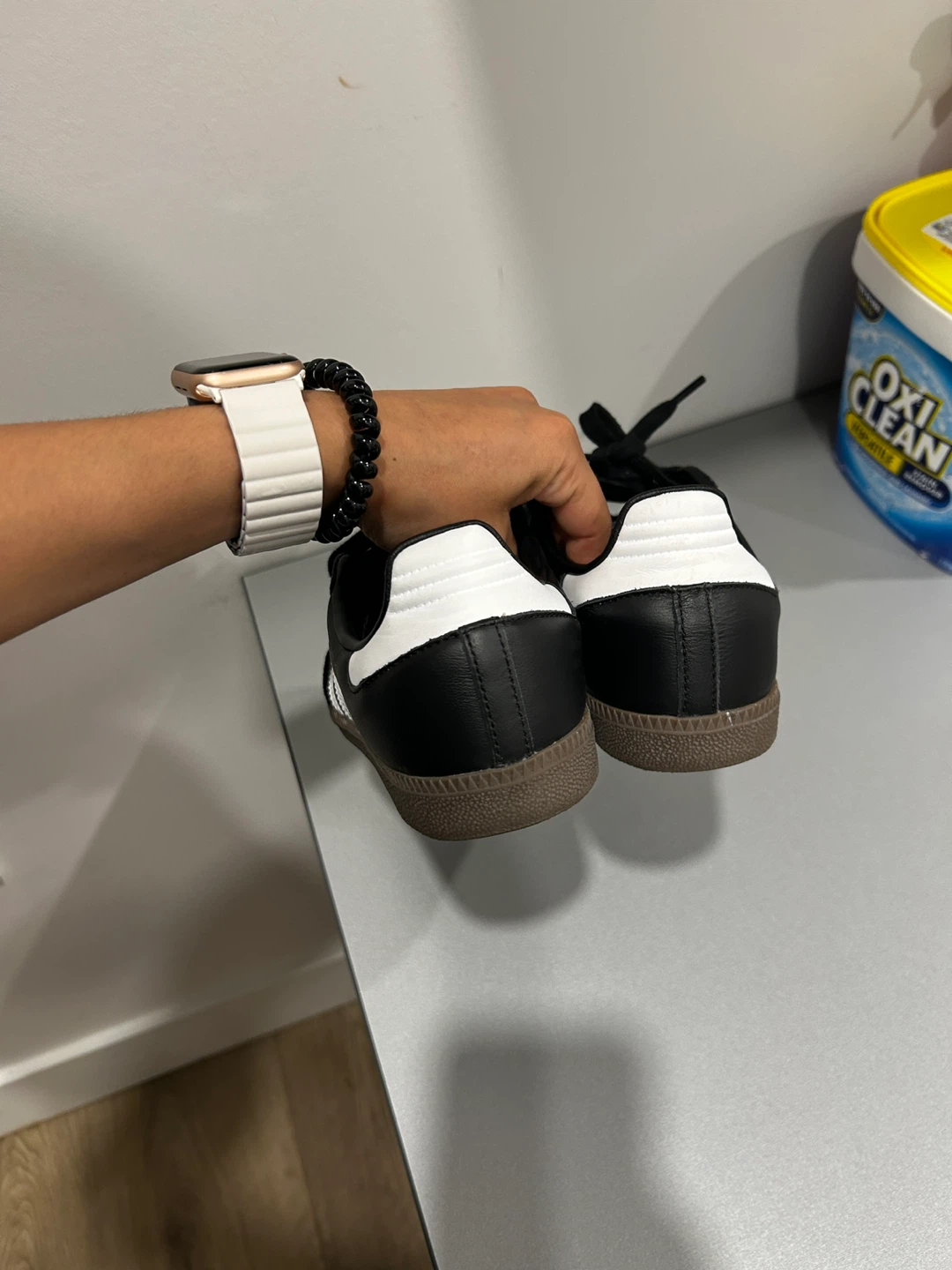 Adidas Samba Classic Shoes Black White - photo 3
