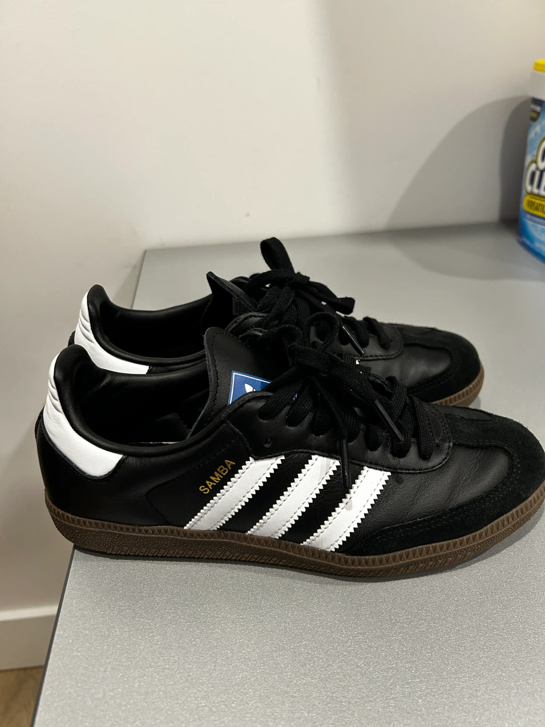 Adidas Samba Classic Shoes Black White - photo 4