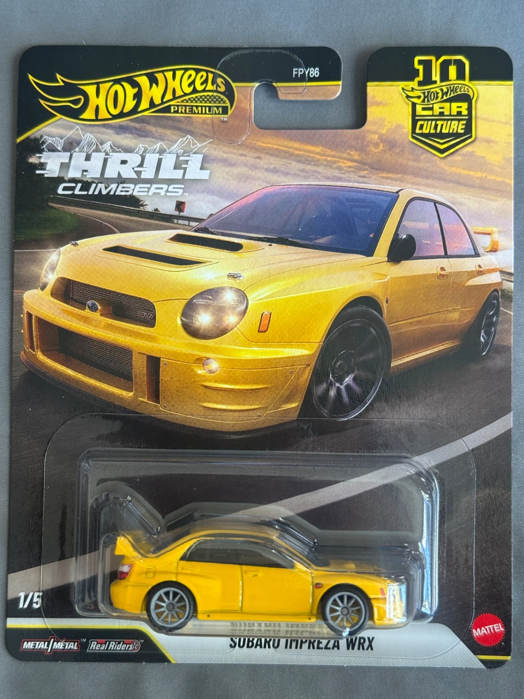Hot Wheels Premium Subaru Impreza WRX