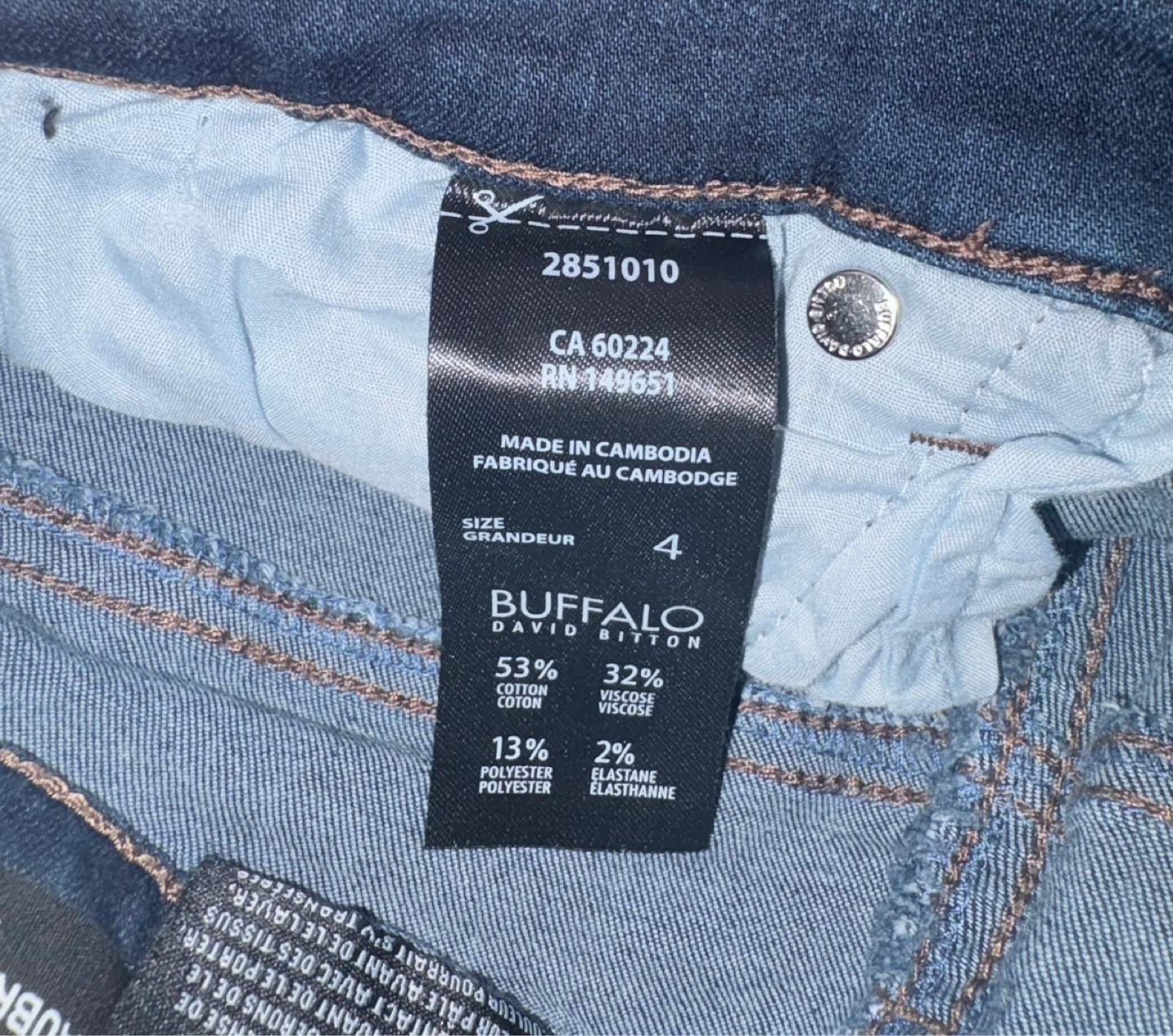 Buffalo David Bitton "Aubrey" Jeans - Size 4 - photo 2
