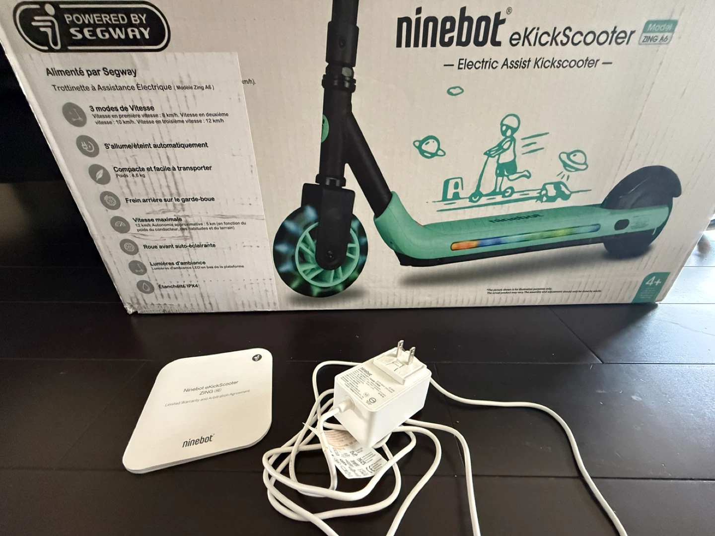 Ninebot eKickScooter ZING A6  Excellent Condition