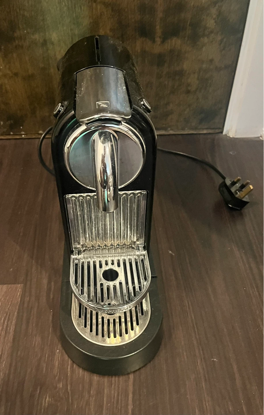 Black Nespresso Coffee Machine Citiz