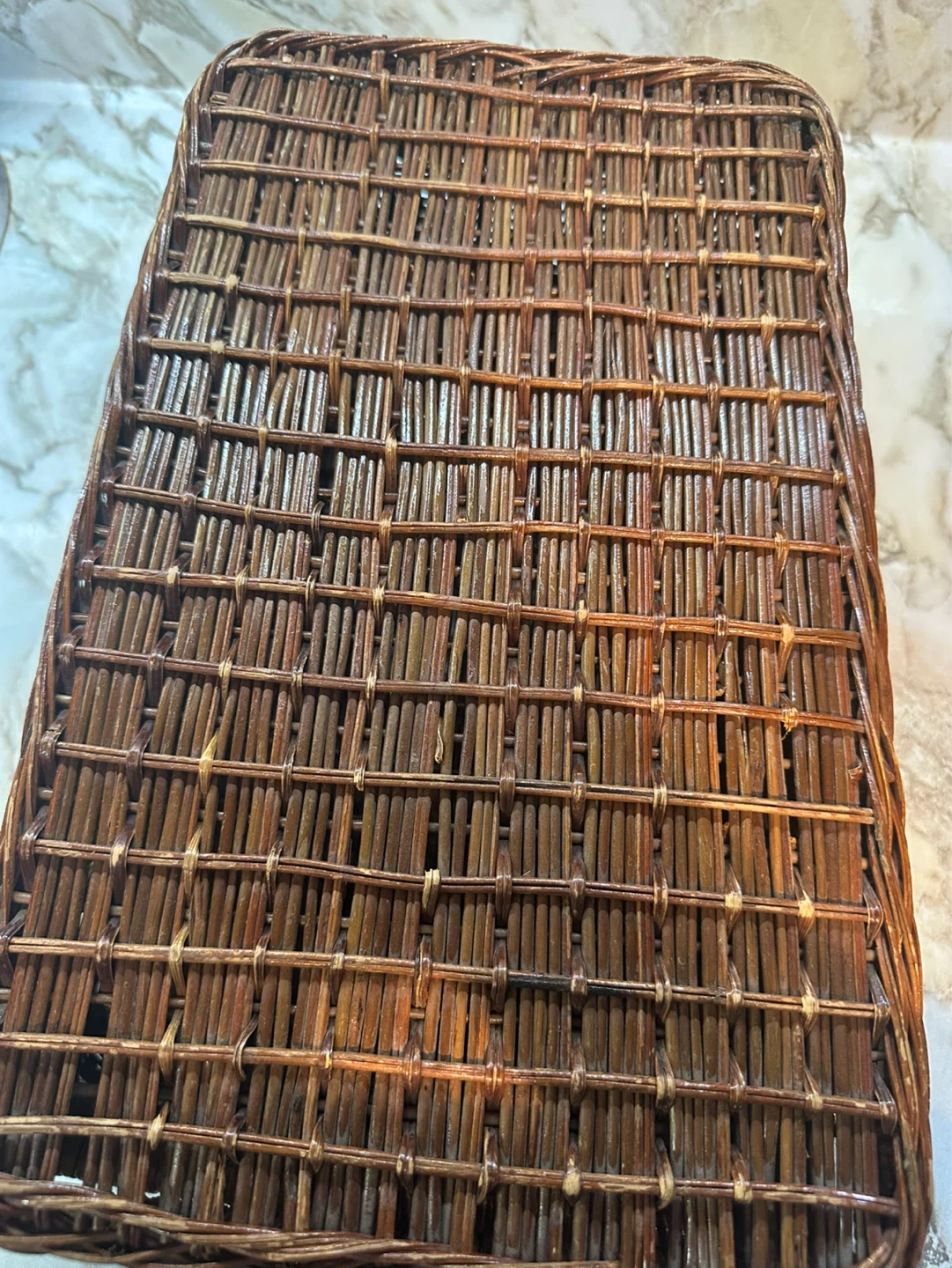 Wicker Basket with Lid (not hinged) - photo 2