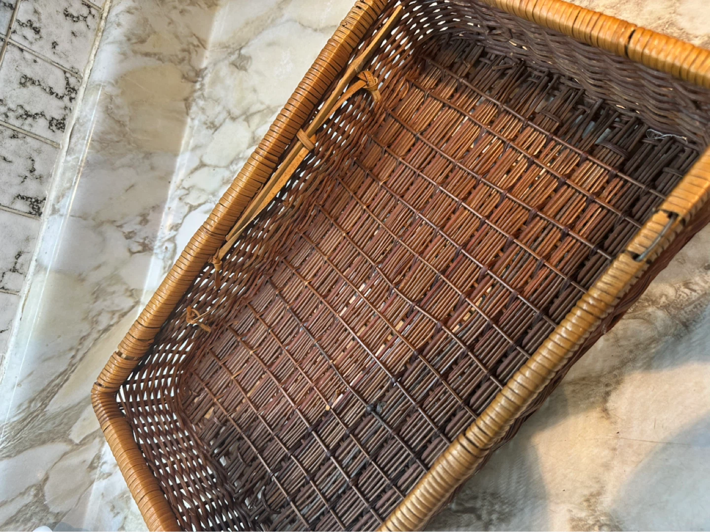 Wicker Basket with Lid (not hinged) - photo 4