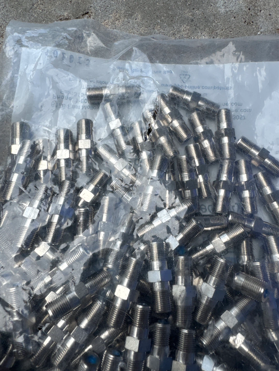 Pack of F-Type Coaxial Cable Connectors