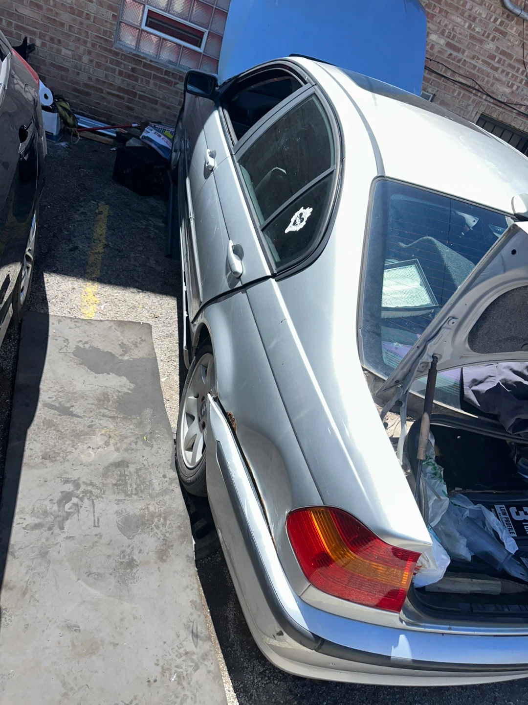 Silver BMW 3 Series Sedan - photo 2