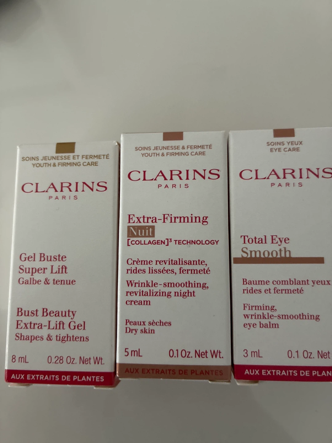 Clairns cream set