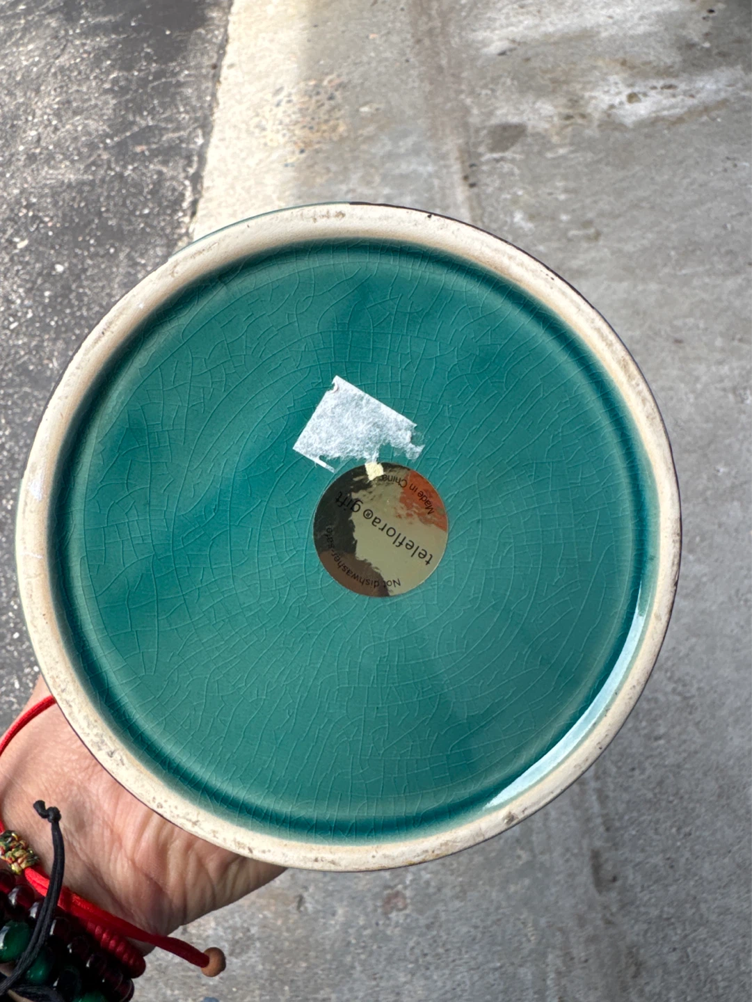 Ceramic Vase with Bee Design - photo 2
