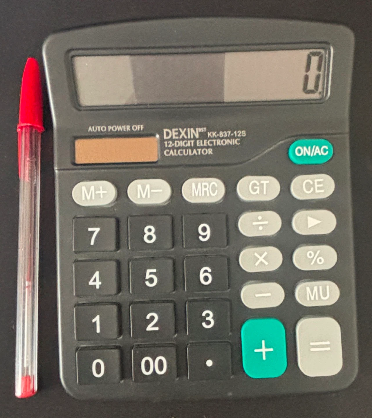 Dexin 12 Digit-Dual Power Calculator - photo 5