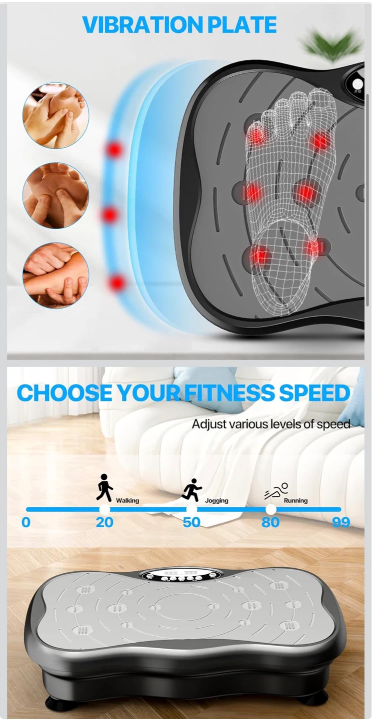 Vibration Plate Exercise Machine - photo 2