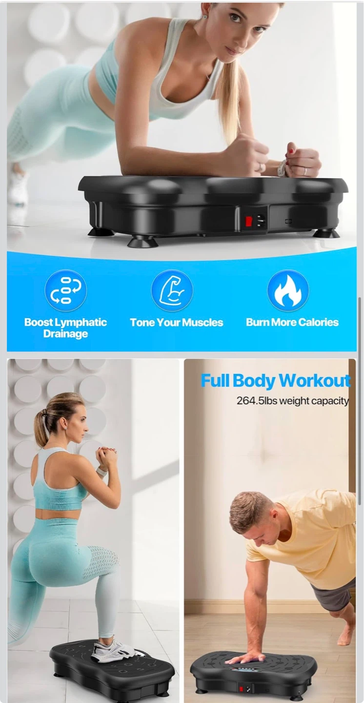Vibration Plate Exercise Machine - photo 3