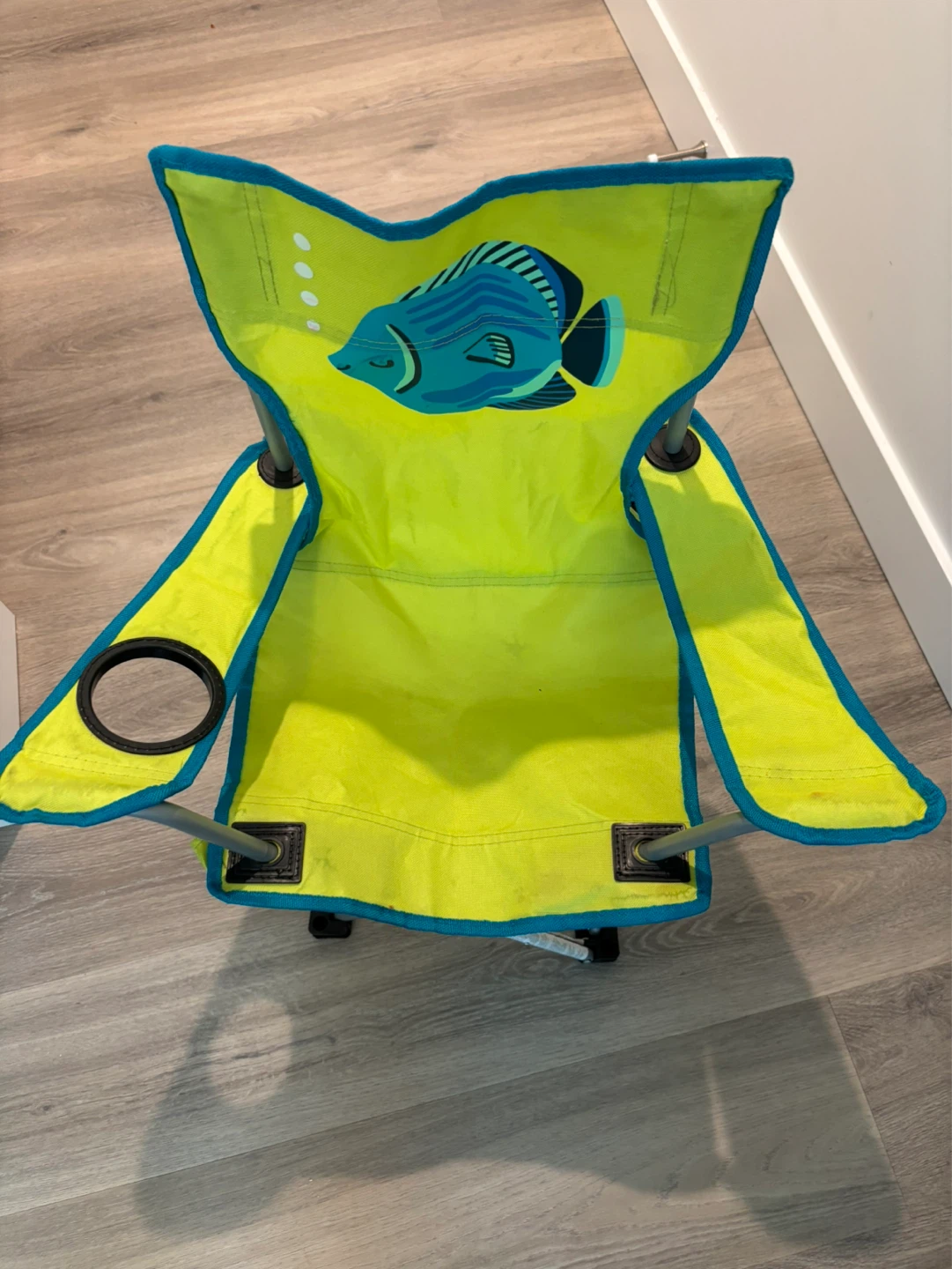 Kids Folding Camp Chair - Fish Design