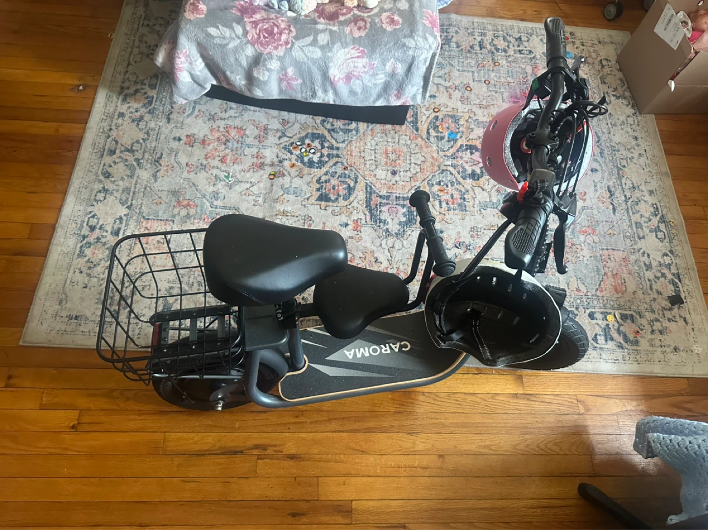 CAROMA Electric Scooter with Basket - photo 2