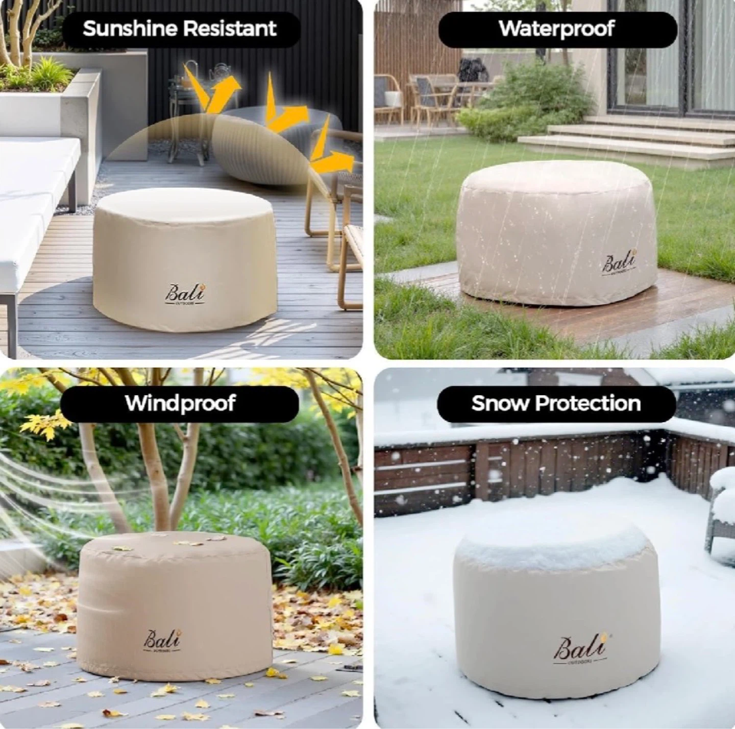 Bali Outdoors Rain Cover for Smokeless Fire Pit - photo 3