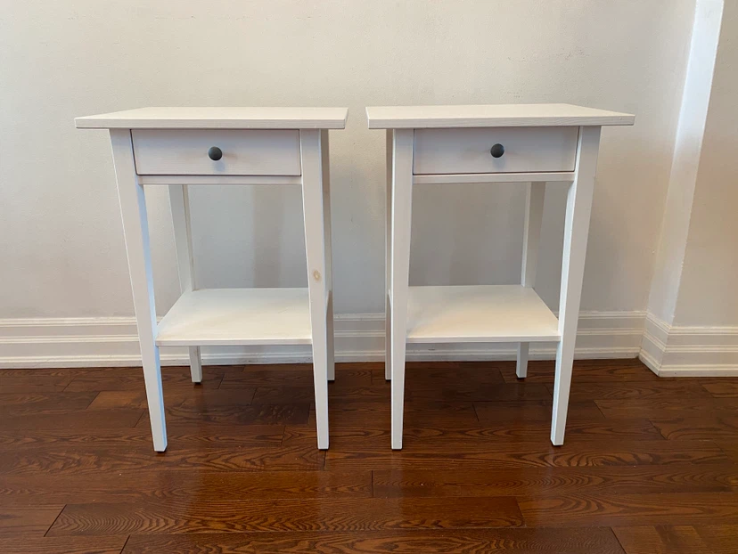 2x IKEA HEMNES Single Drawer Nighstand (Discontinued!) - photo 3