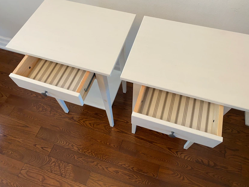 2x IKEA HEMNES Single Drawer Nighstand (Discontinued!) - photo 5