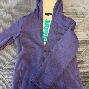 BRAND NEW Lady Hathaway Sherpa Lined zip up Hoodie