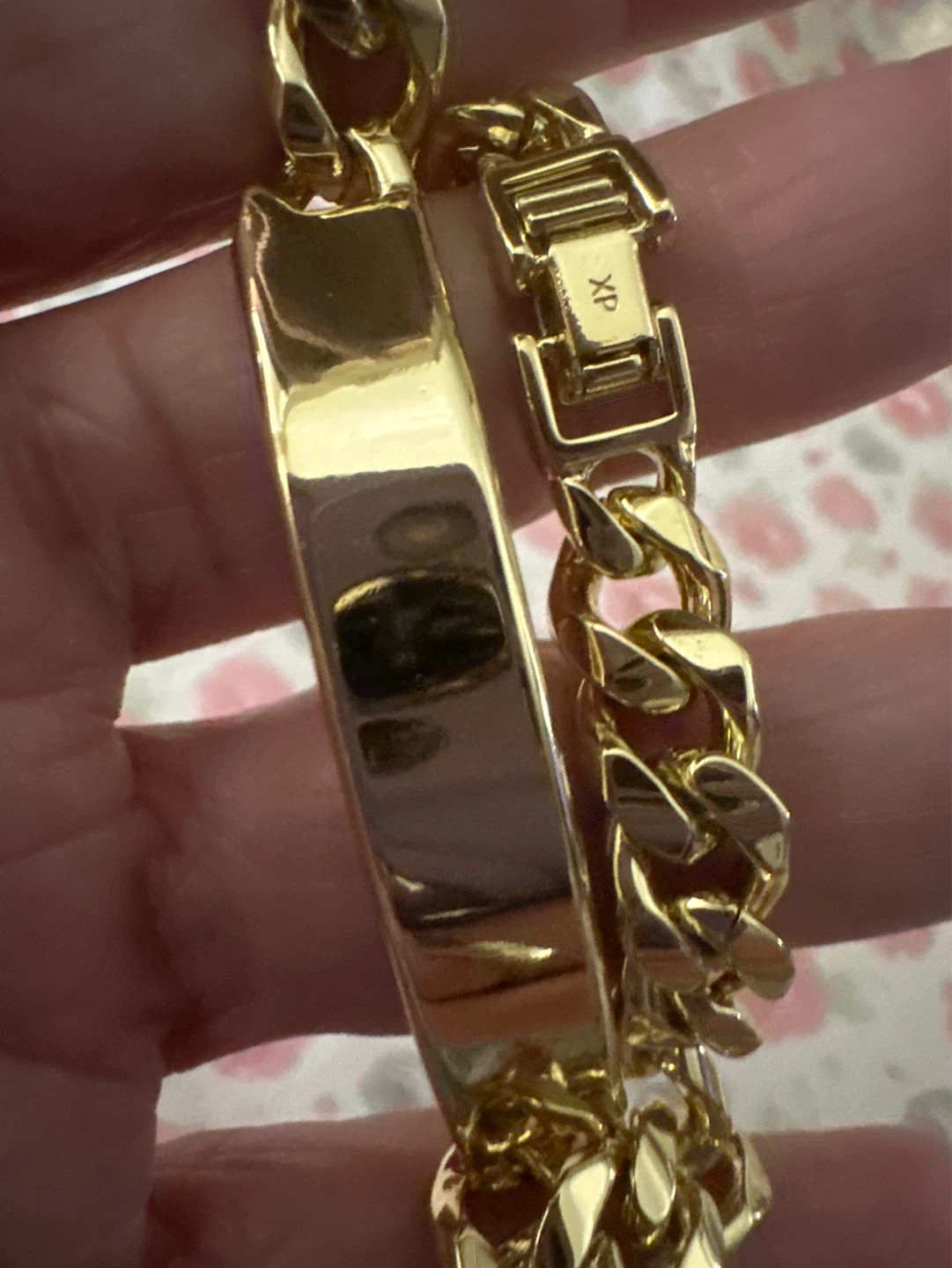 14kGold laminated ID Bracelet