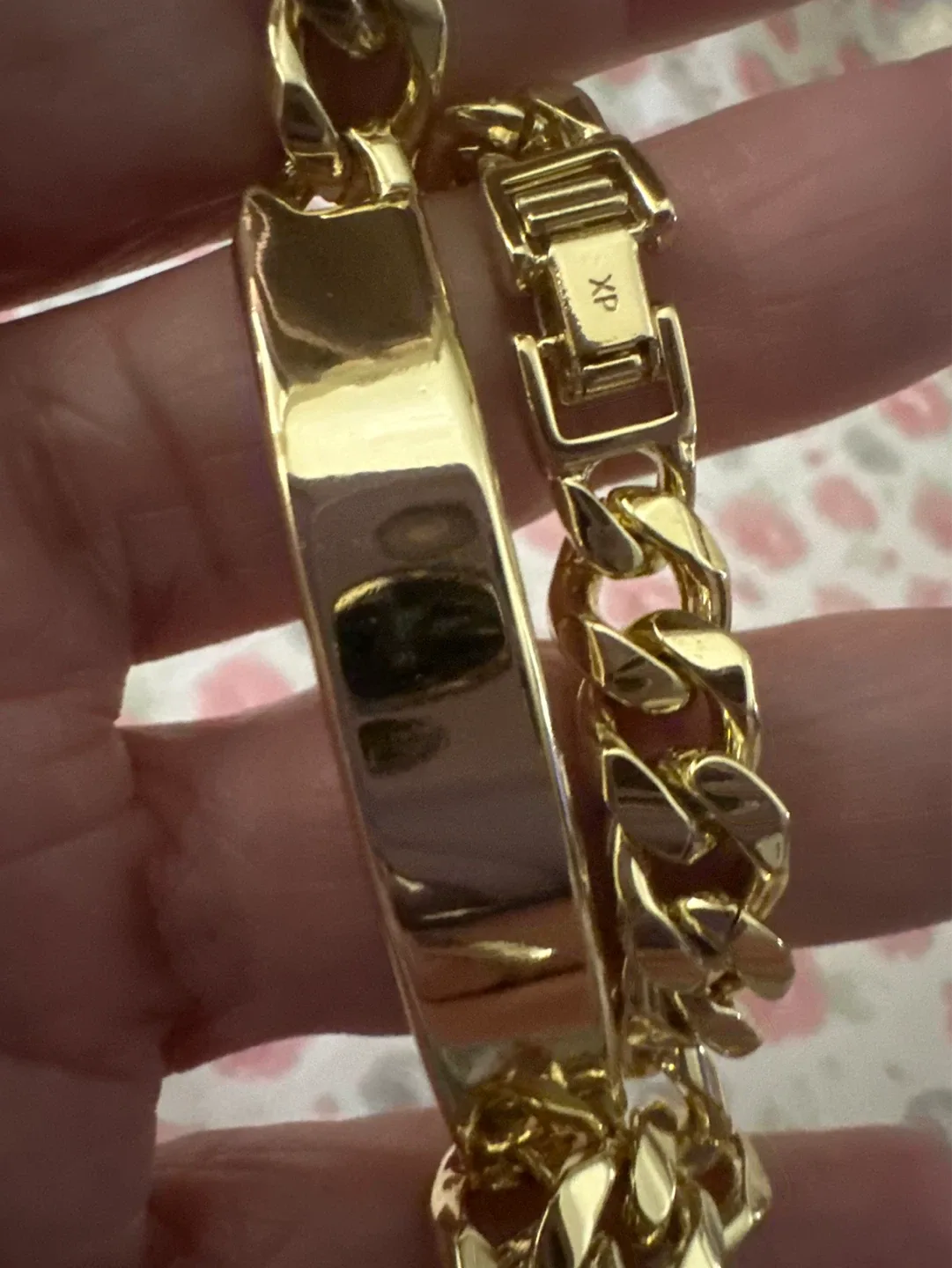 14kGold laminated ID Bracelet
