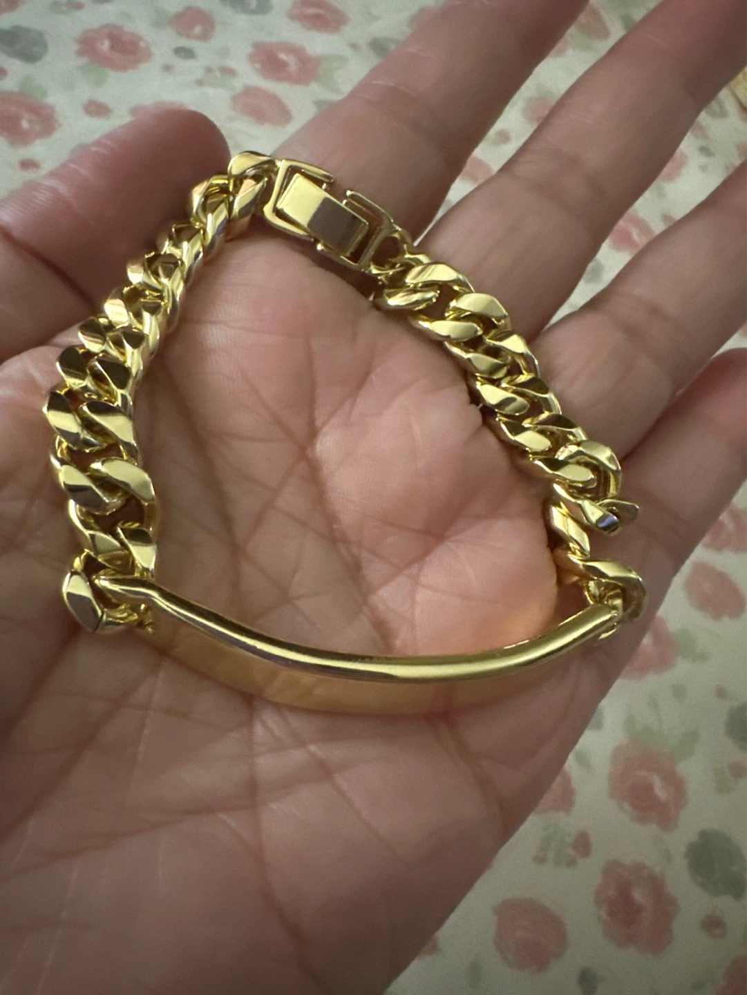 14kGold laminated ID Bracelet - photo 2