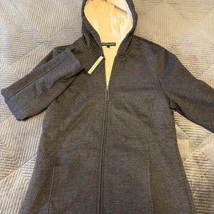 BRAND NEW Lady Hathaway Sherpa Lined Zip-Up Hoodie XL
