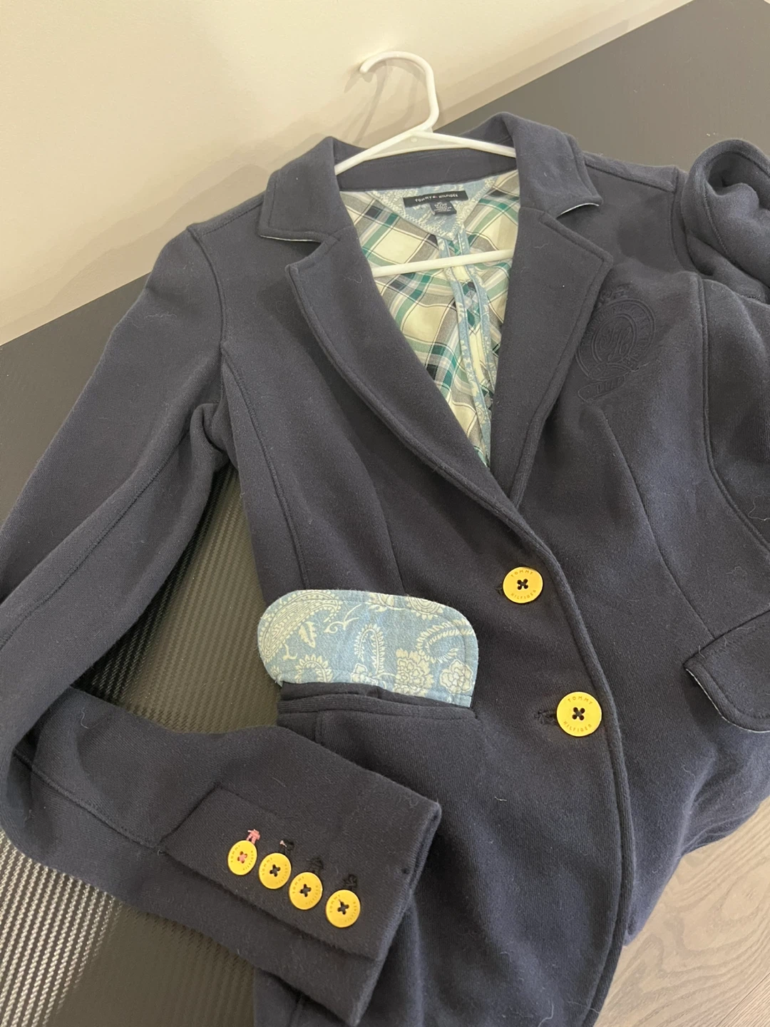 Tommy Hilfiger Navy Blazer - XS - photo 3