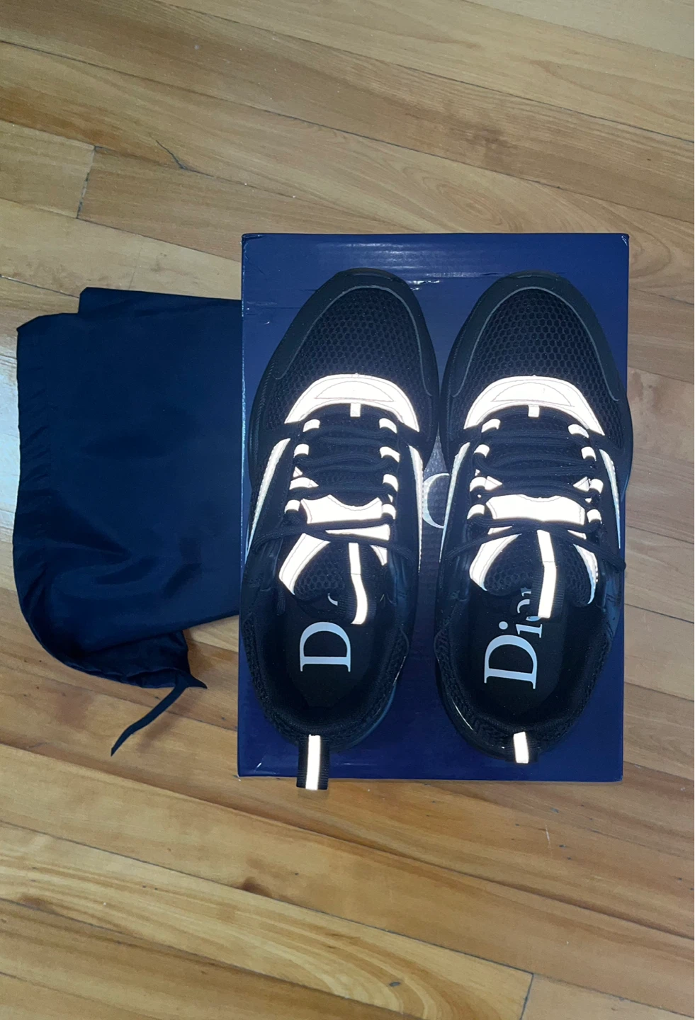 Baskets Dior noires pour homme