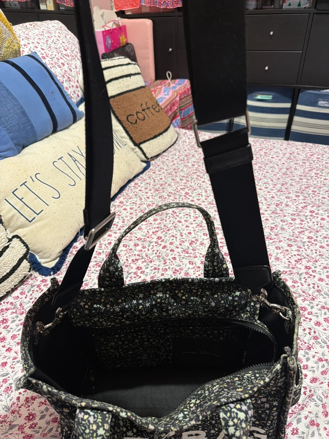 The Tote Bag Marc Jacobs Small Floral Print - photo 5
