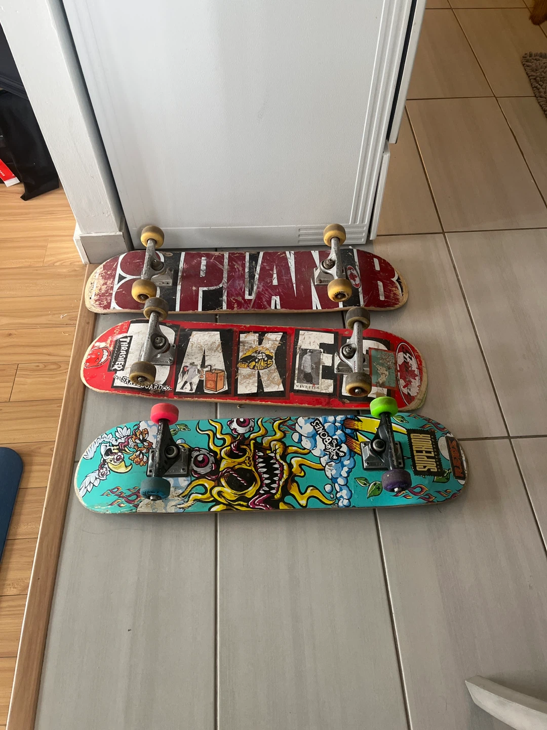 3 Skateboards - Baker, Enjoi, Element - photo 2