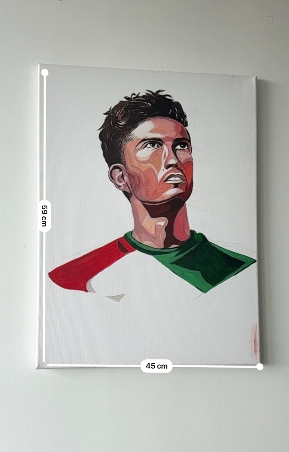 Cristiano Ronaldo Canvas Art Painting - photo 2