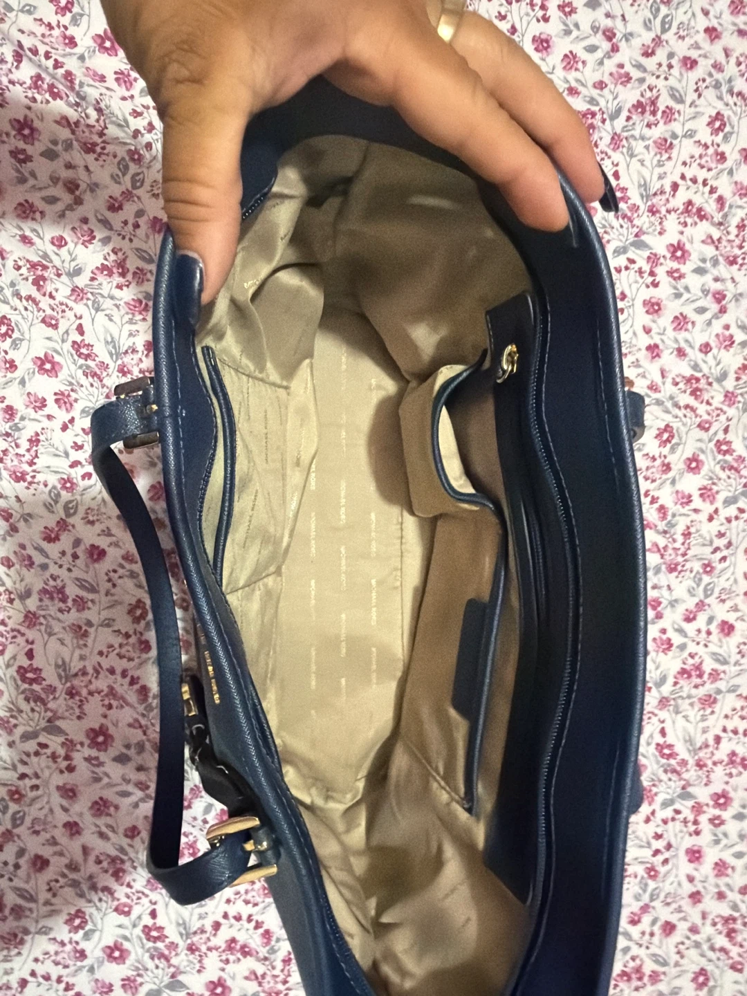 MICHAEL KORS Tote Bag - Navy - photo 2