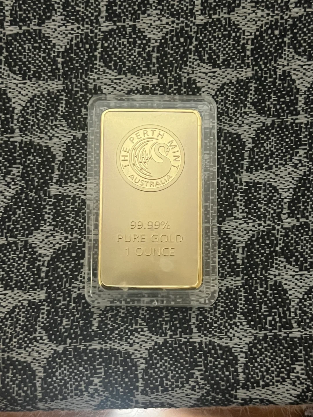 The Perth Mint 1 oz 99.99% Pure Gold Bar